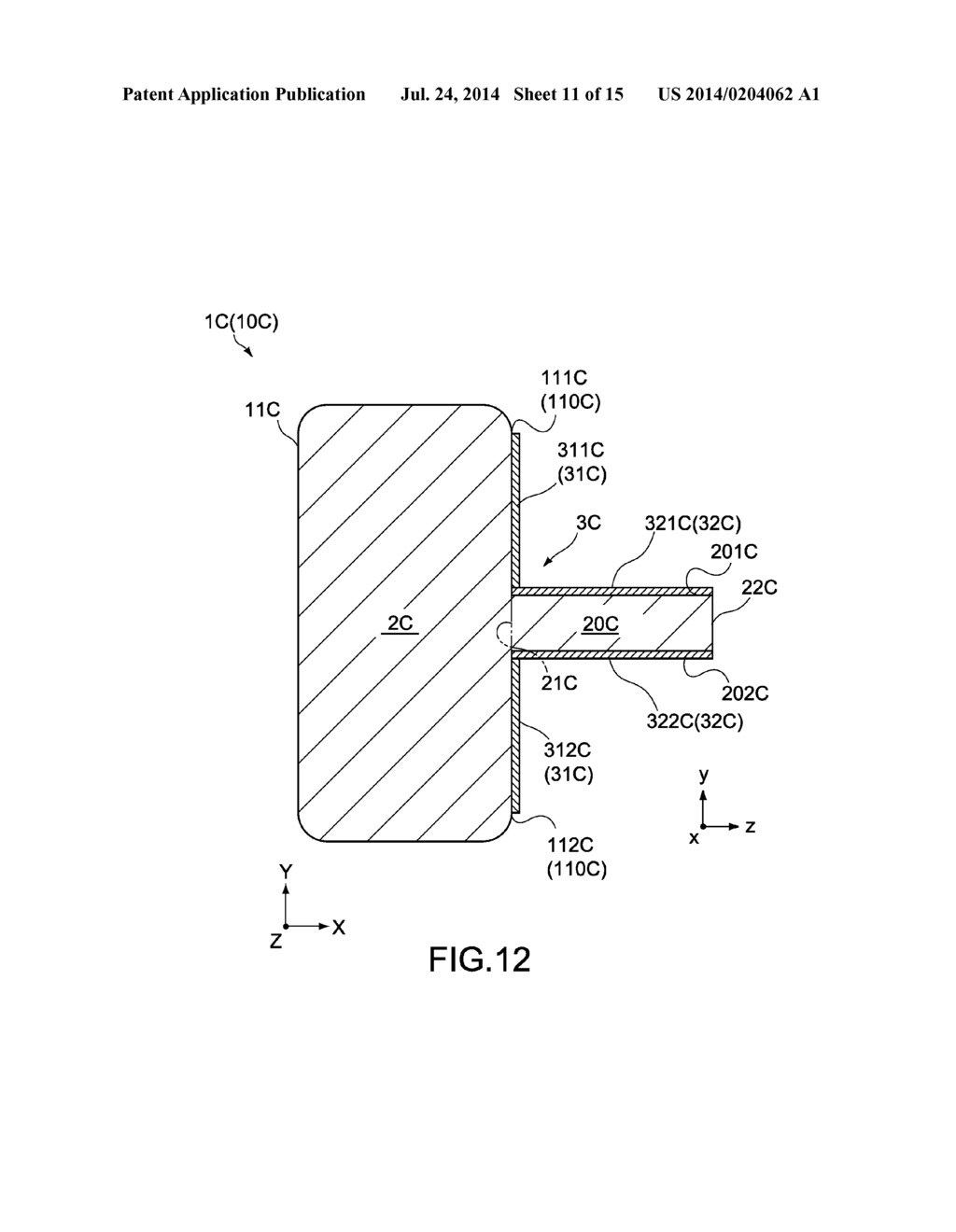 HEAD-MOUNTED DISPLAY, DISPLAY APPARATUS, AND INPUT APPARATUS - diagram, schematic, and image 12