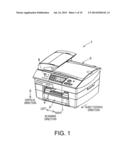 Inkjet Printer and Method for Acquiring Gap Information diagram and image