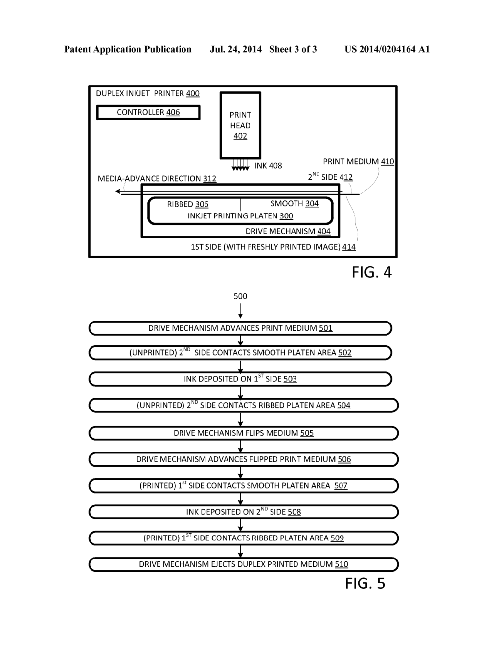 Inkjet Printing Platen - diagram, schematic, and image 04