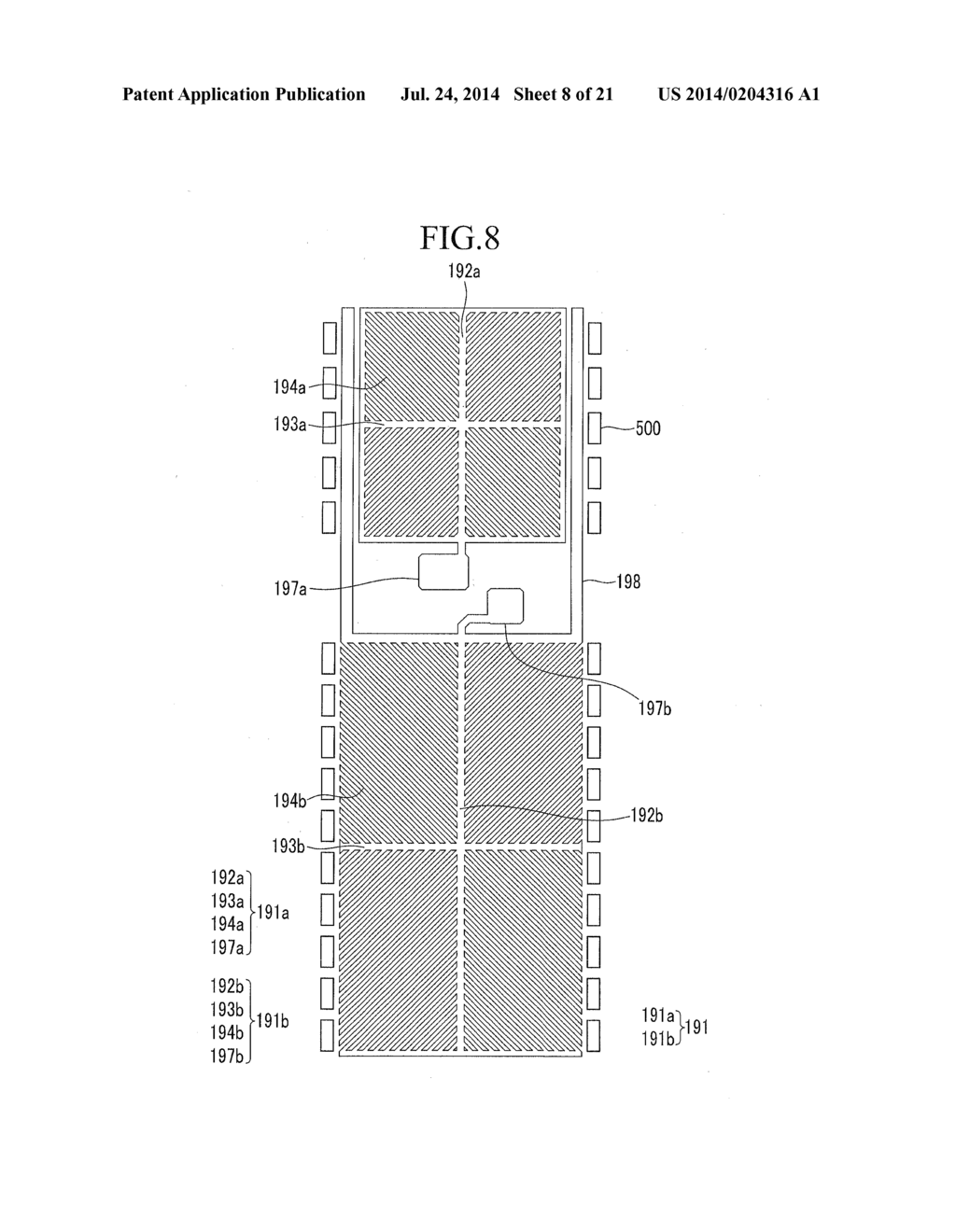 LIQUID CRYSTAL DISPLAY AND METHOD OF MANUFACTURING THE SAME - diagram, schematic, and image 09