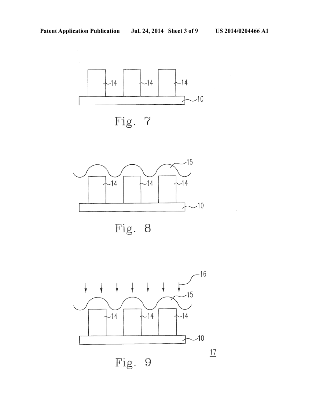 OPTICAL ELEMENT STRUCTURE AND OPTICAL ELEMENT FABRICATING PROCESS FOR THE     SAME - diagram, schematic, and image 04