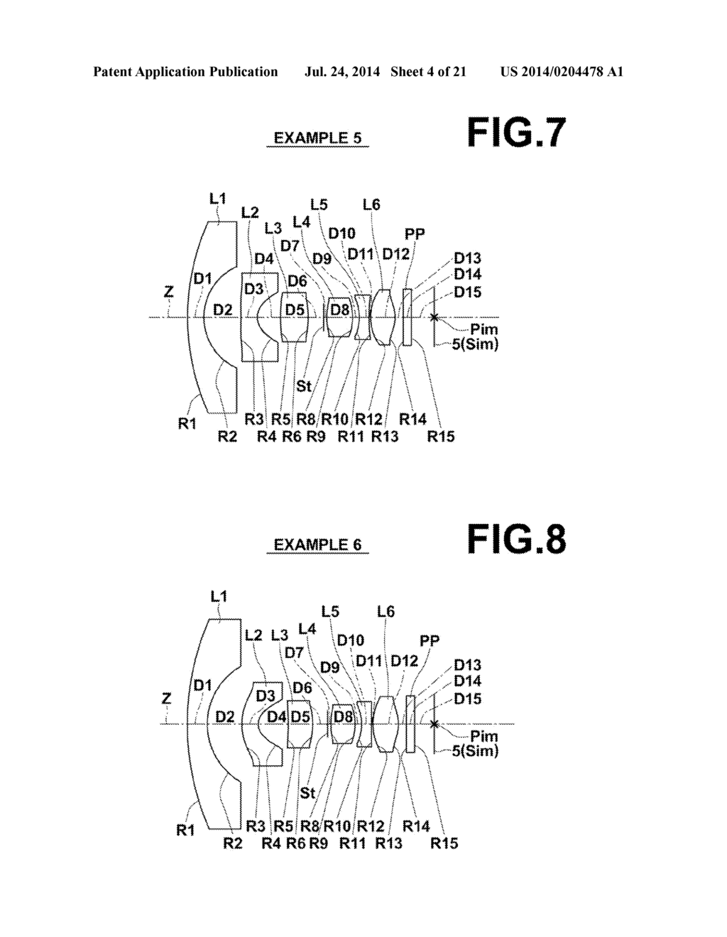 IMAGING LENS AND IMAGING APPARATUS - diagram, schematic, and image 05