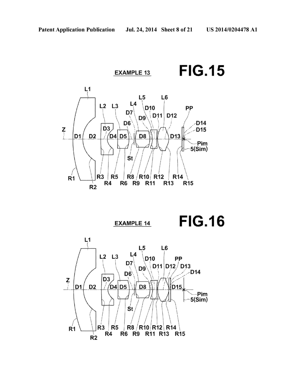 IMAGING LENS AND IMAGING APPARATUS - diagram, schematic, and image 09