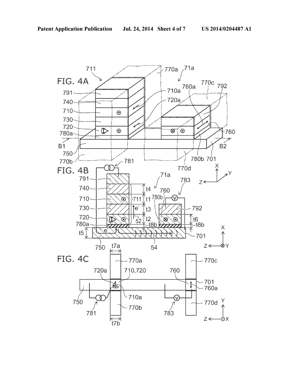 MAGNETORESISTIVE EFFECT ELEMENT, MAGNETIC HEAD, MAGNETIC HEAD ASSEMBLY,     AND MAGNETIC RECORDING AND REPRODUCING APPARATUS - diagram, schematic, and image 05