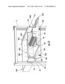 RACK-MOUNTABLE, TILTABLE SURGE PROTECTOR HOUSINGS FOR POWER SURGE     PROTECTOR ACCESSIBILITY, AND RELATED ASSEMBLIES, METHODS, AND BASE     STATION EQUIPMENT diagram and image