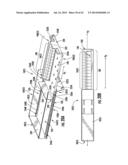 RACK-MOUNTABLE, TILTABLE SURGE PROTECTOR HOUSINGS FOR POWER SURGE     PROTECTOR ACCESSIBILITY, AND RELATED ASSEMBLIES, METHODS, AND BASE     STATION EQUIPMENT diagram and image