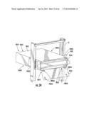 RACK-MOUNTABLE, TILTABLE SURGE PROTECTOR HOUSINGS FOR POWER SURGE     PROTECTOR ACCESSIBILITY, AND RELATED ASSEMBLIES, METHODS, AND BASE     STATION EQUIPMENT diagram and image