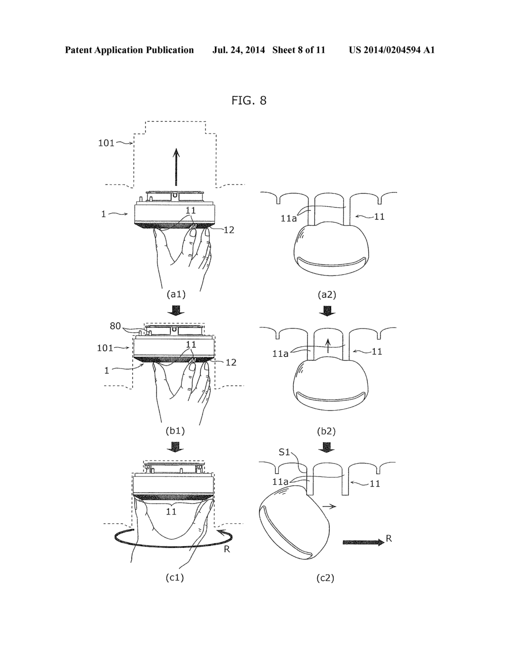 ILLUMINATION LIGHT SOURCE AND LIGHTING APPARATUS - diagram, schematic, and image 09