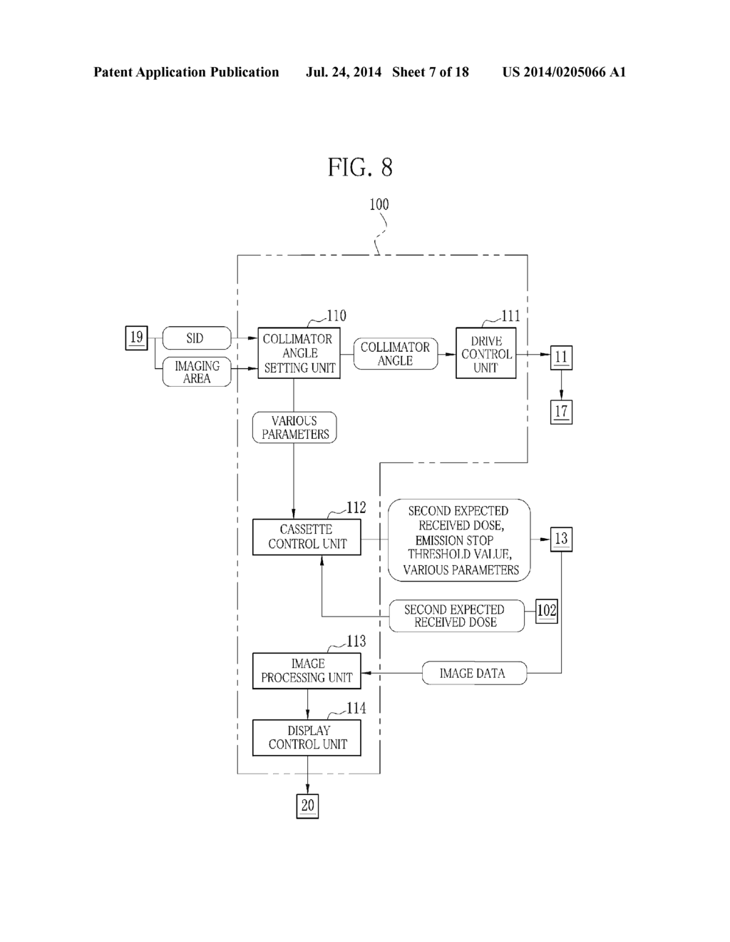 RADIATION IMAGING SYSTEM AND OPERATING METHOD THEREOF, AND RADIATION IMAGE     DETECTING DEVICE - diagram, schematic, and image 08