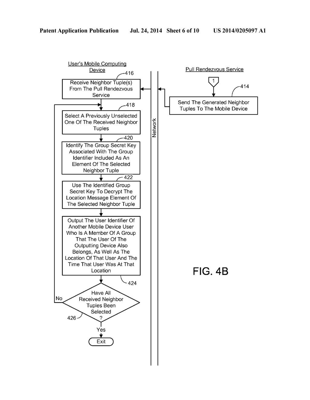 LOCATION BROKERING FOR PROVIDING SECURITY, PRIVACY AND SERVICES - diagram, schematic, and image 07