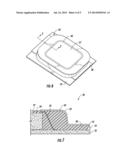 FINGER SENSOR INCLUDING ENCAPSULATING LAYER OVER SENSING AREA AND RELATED     METHODS diagram and image