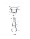 BALL JOINT FOR AUTOMOTIVE SUSPENSION diagram and image