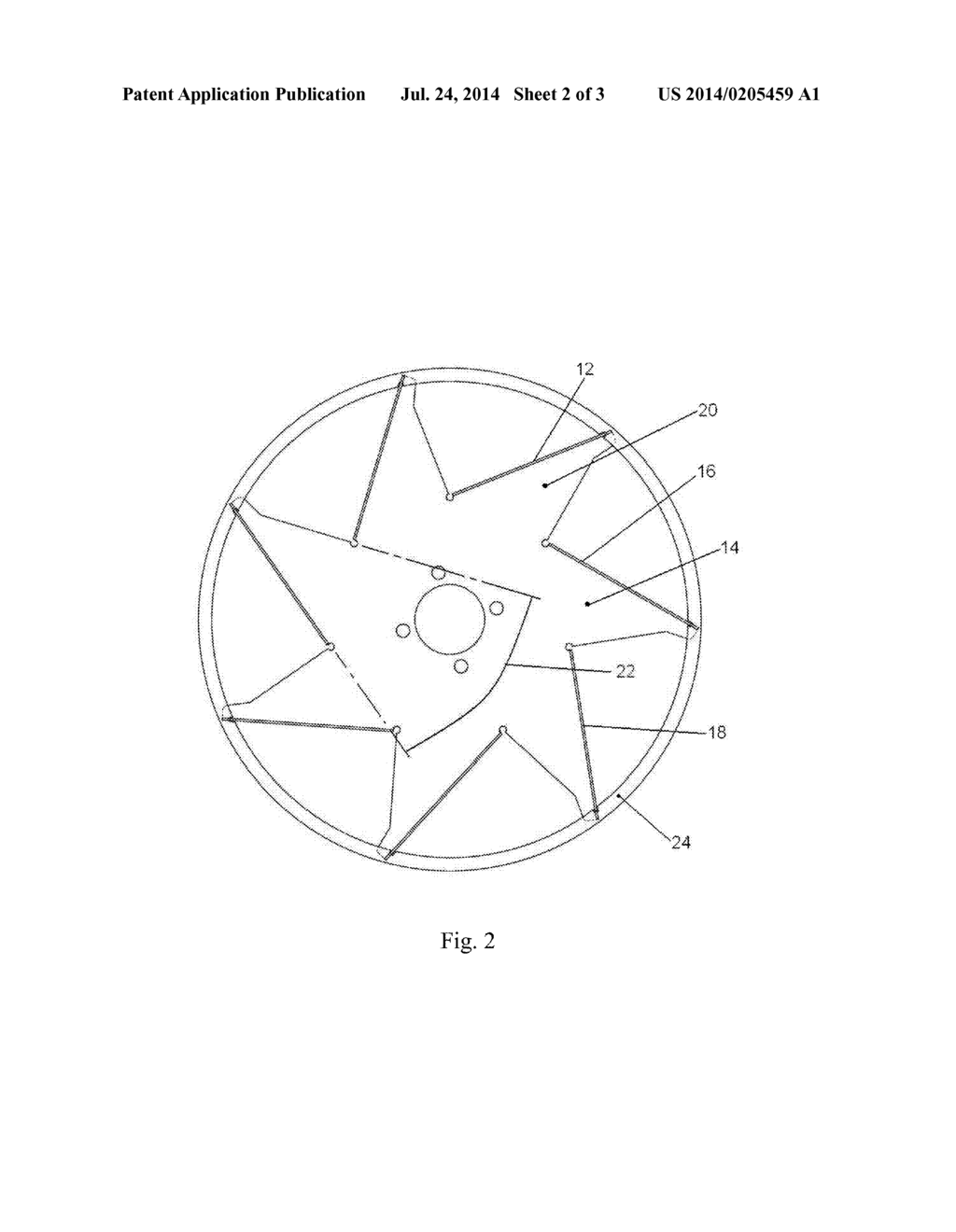 HIGH OUTPUT FAN WHEEL - diagram, schematic, and image 03