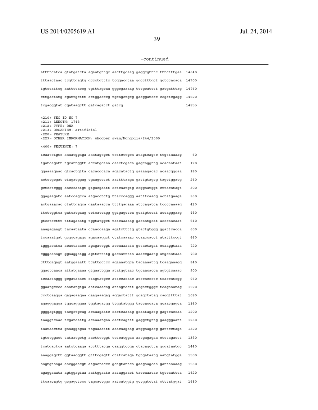 RECOMBINANT AVIAN INFLUENZA VACCINE AND USES THEREOF - diagram, schematic, and image 71