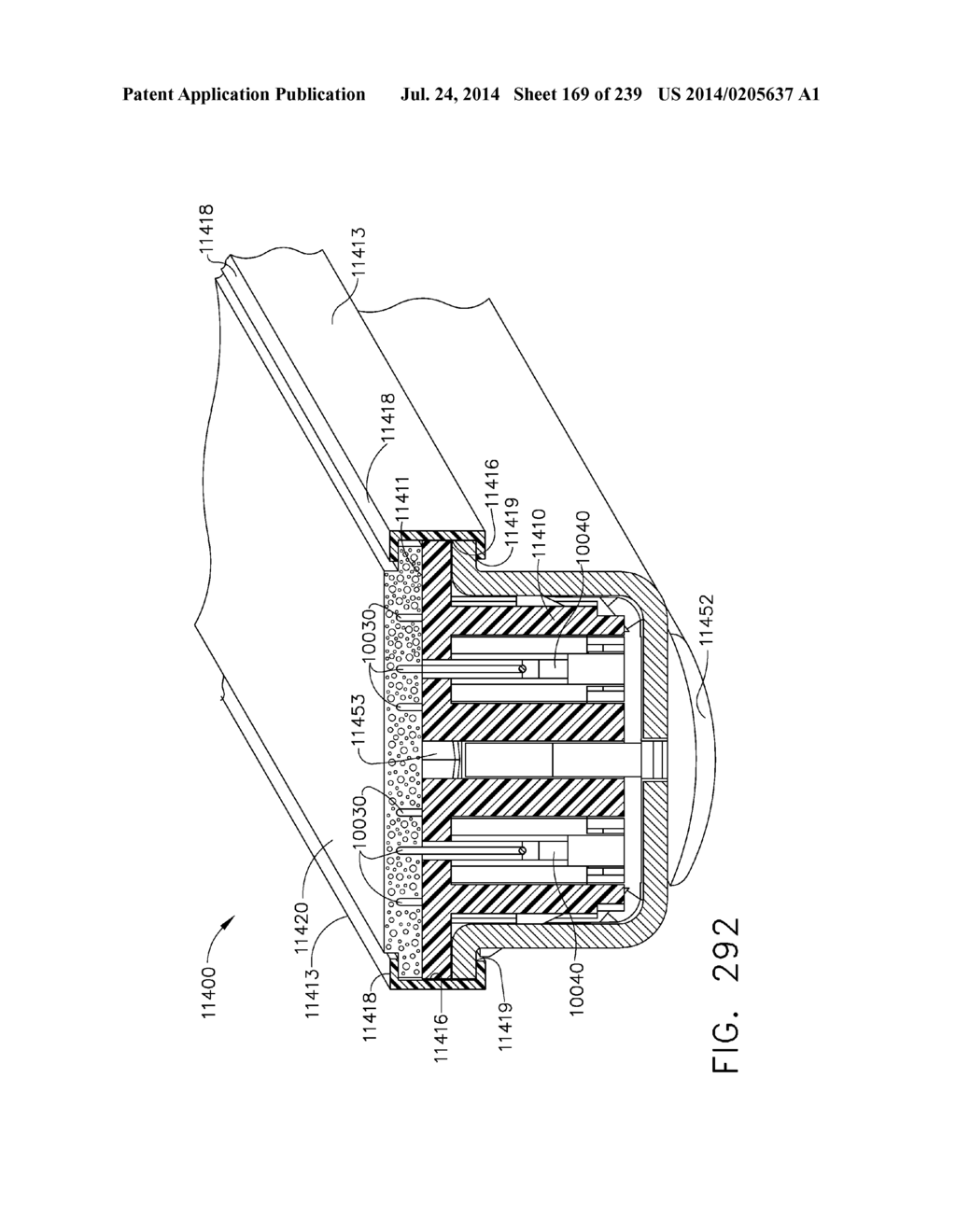 TISSUE THICKNESS COMPENSATOR CONFIGURED TO REDISTRIBUTE COMPRESSIVE FORCES - diagram, schematic, and image 170