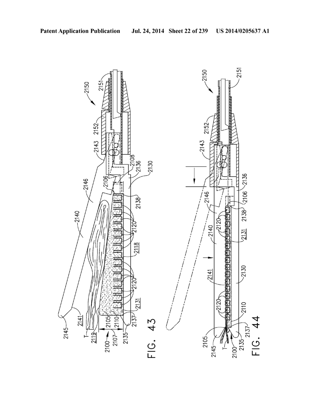 TISSUE THICKNESS COMPENSATOR CONFIGURED TO REDISTRIBUTE COMPRESSIVE FORCES - diagram, schematic, and image 23