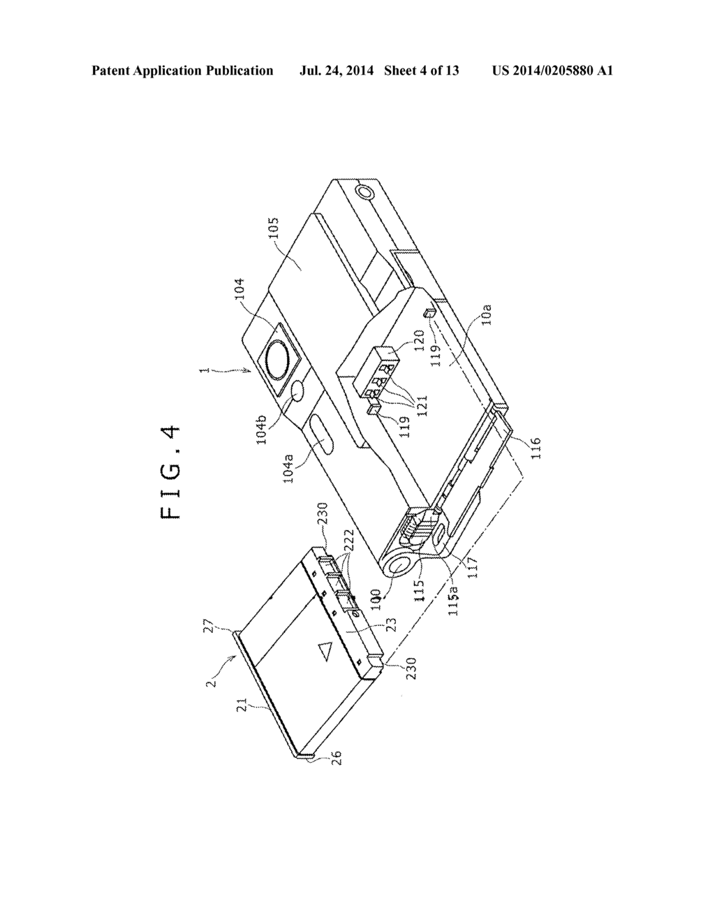 BATTERY LOADING AND UNLOADING MECHANISM - diagram, schematic, and image 05