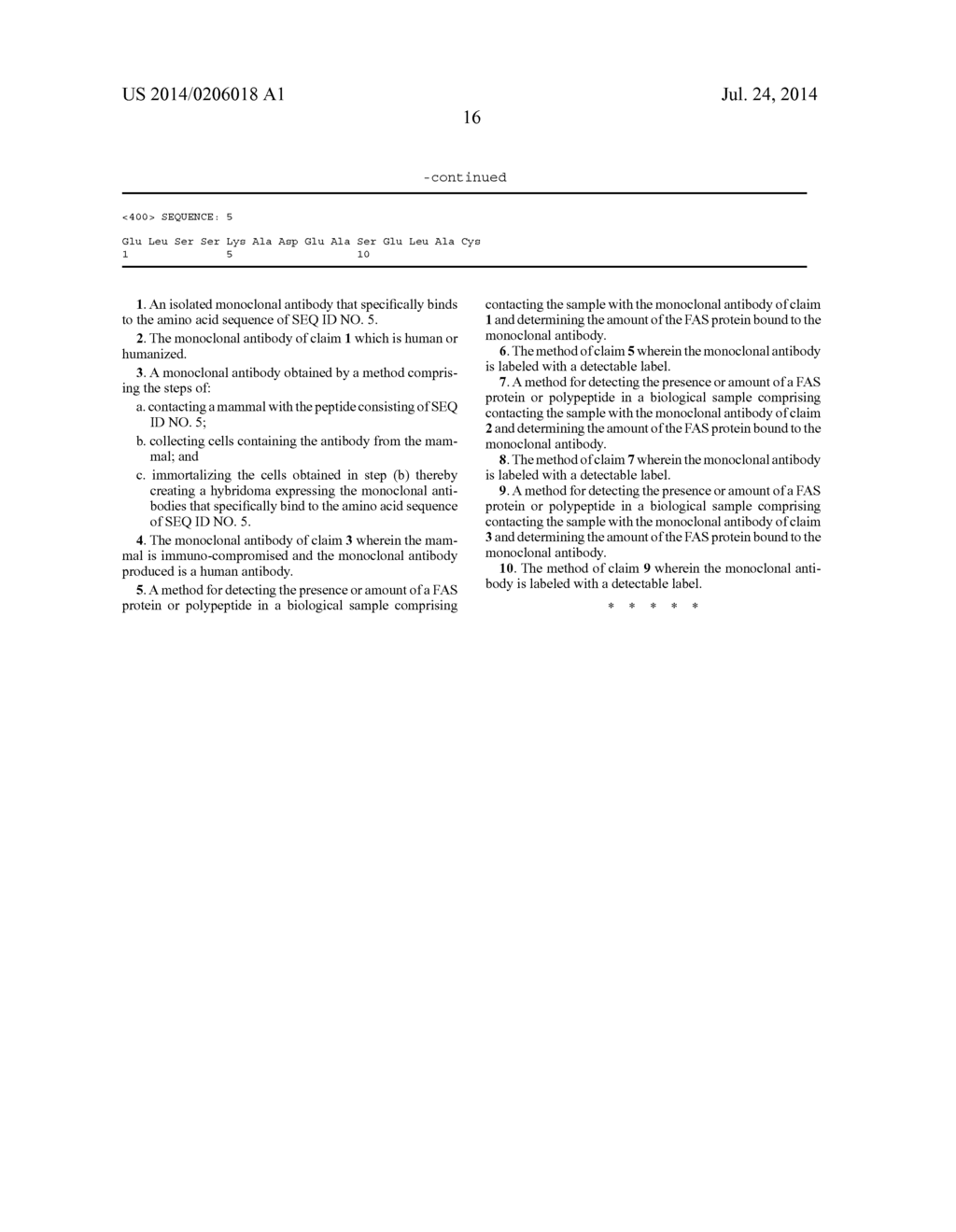 ANTIBODIES AGAINST FATTY ACID SYNTHASE - diagram, schematic, and image 21