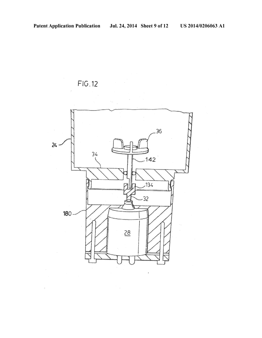 Automated Biological Growth and Dispensing Apparatus - diagram, schematic, and image 10