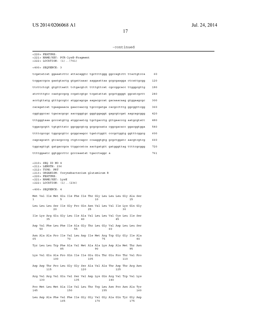 PROCESS FOR THE FERMENTATIVE PREPARATION OF L-ORNITHINE - diagram, schematic, and image 21