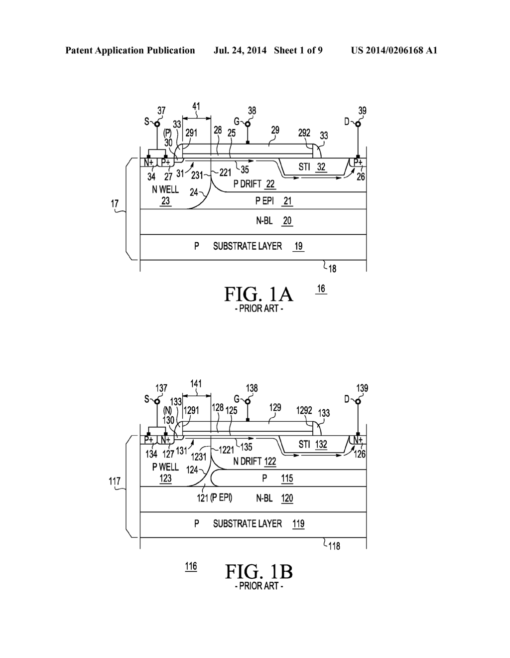 METHODS FOR PRODUCING NEAR ZERO CHANNEL LENGTH FIELD DRIFT LDMOS - diagram, schematic, and image 02