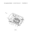 COUPLING SYSTEM INCLUDING A RECEPTACLE HOUSING WITH A ROTATING DOMED DOOR diagram and image