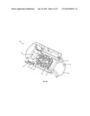 COUPLING SYSTEM INCLUDING A RECEPTACLE HOUSING WITH A ROTATING DOMED DOOR diagram and image