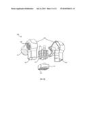 COUPLING SYSTEM INCLUDING A RECEPTACLE HOUSING WITH A ROTATING DOMED DOOR diagram and image