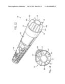 TAPERED ISOLATING ELEMENT FOR A BALL BAT AND SYSTEM FOR USING SAME diagram and image