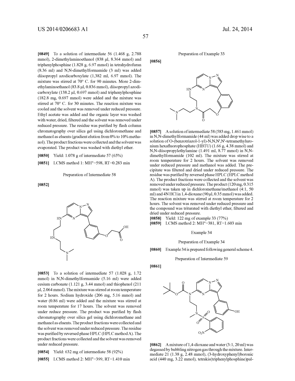 MACROCYCLIC LRRK2 KINASE INHIBITORS - diagram, schematic, and image 60