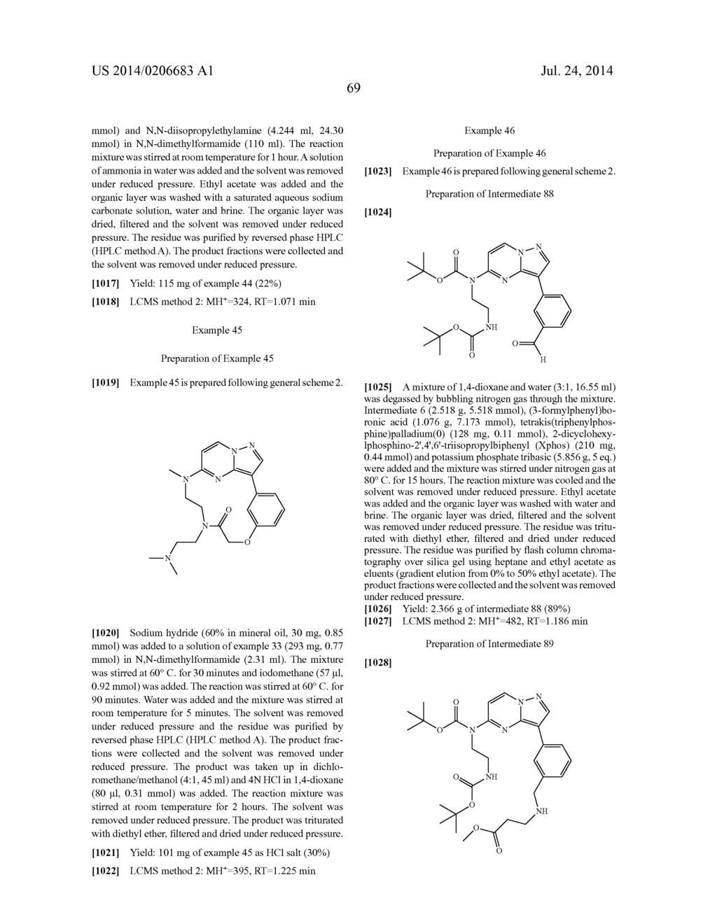 MACROCYCLIC LRRK2 KINASE INHIBITORS - diagram, schematic, and image 72