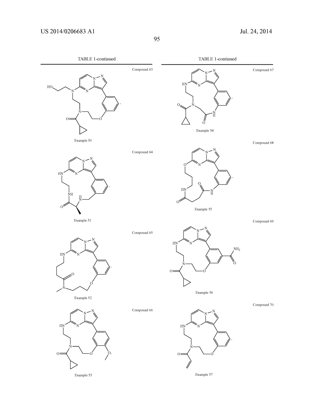 MACROCYCLIC LRRK2 KINASE INHIBITORS - diagram, schematic, and image 98