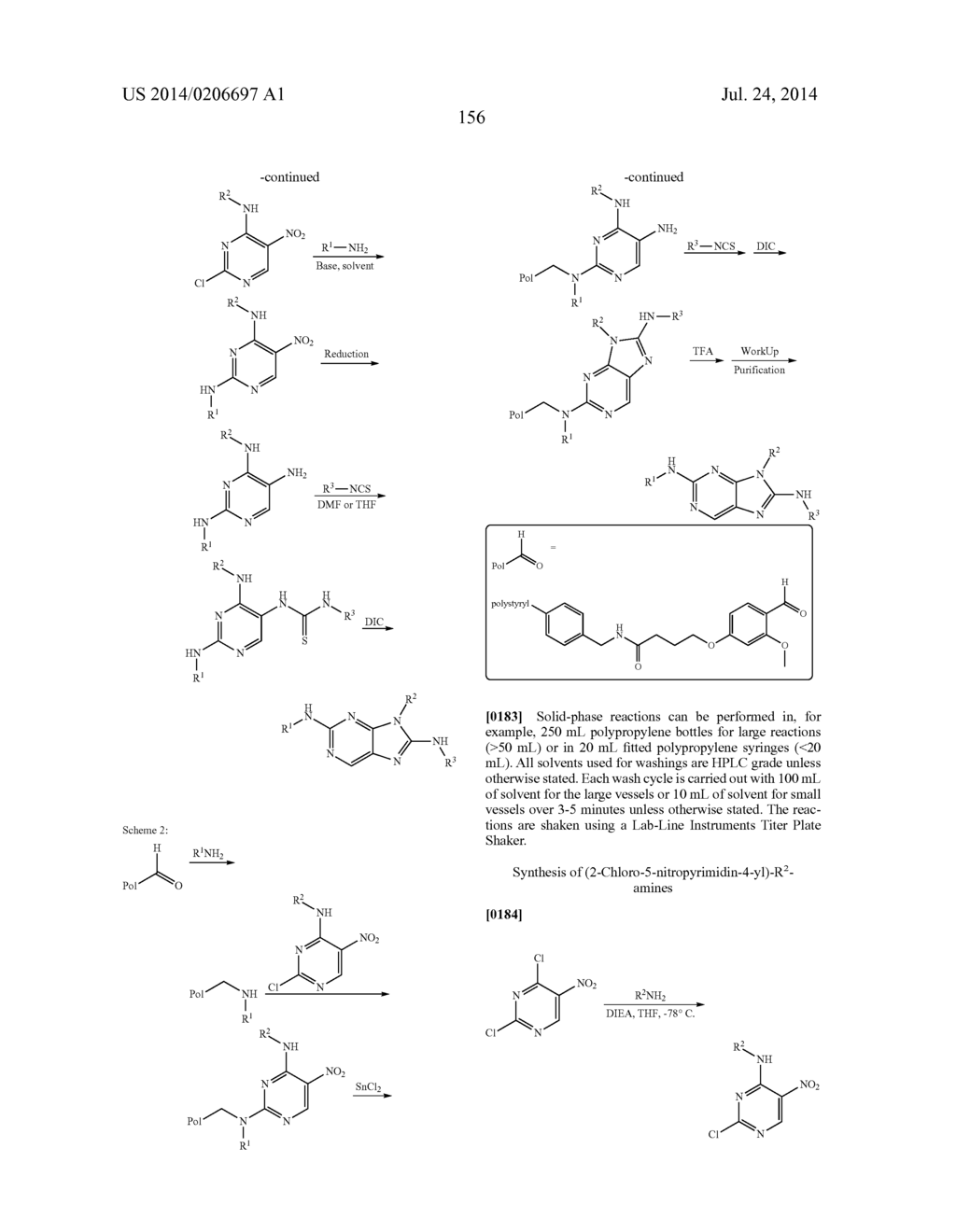 HALOARYL SUBSTITUTED AMINOPURINES, COMPOSITIONS THEREOF,AND METHODS OF     TREATMENT THEREWITH - diagram, schematic, and image 157