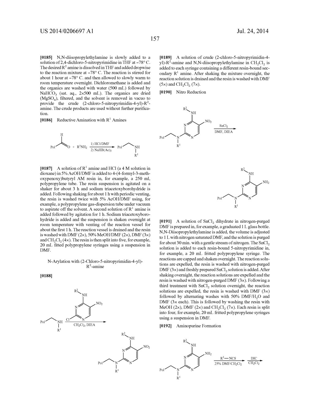 HALOARYL SUBSTITUTED AMINOPURINES, COMPOSITIONS THEREOF,AND METHODS OF     TREATMENT THEREWITH - diagram, schematic, and image 158