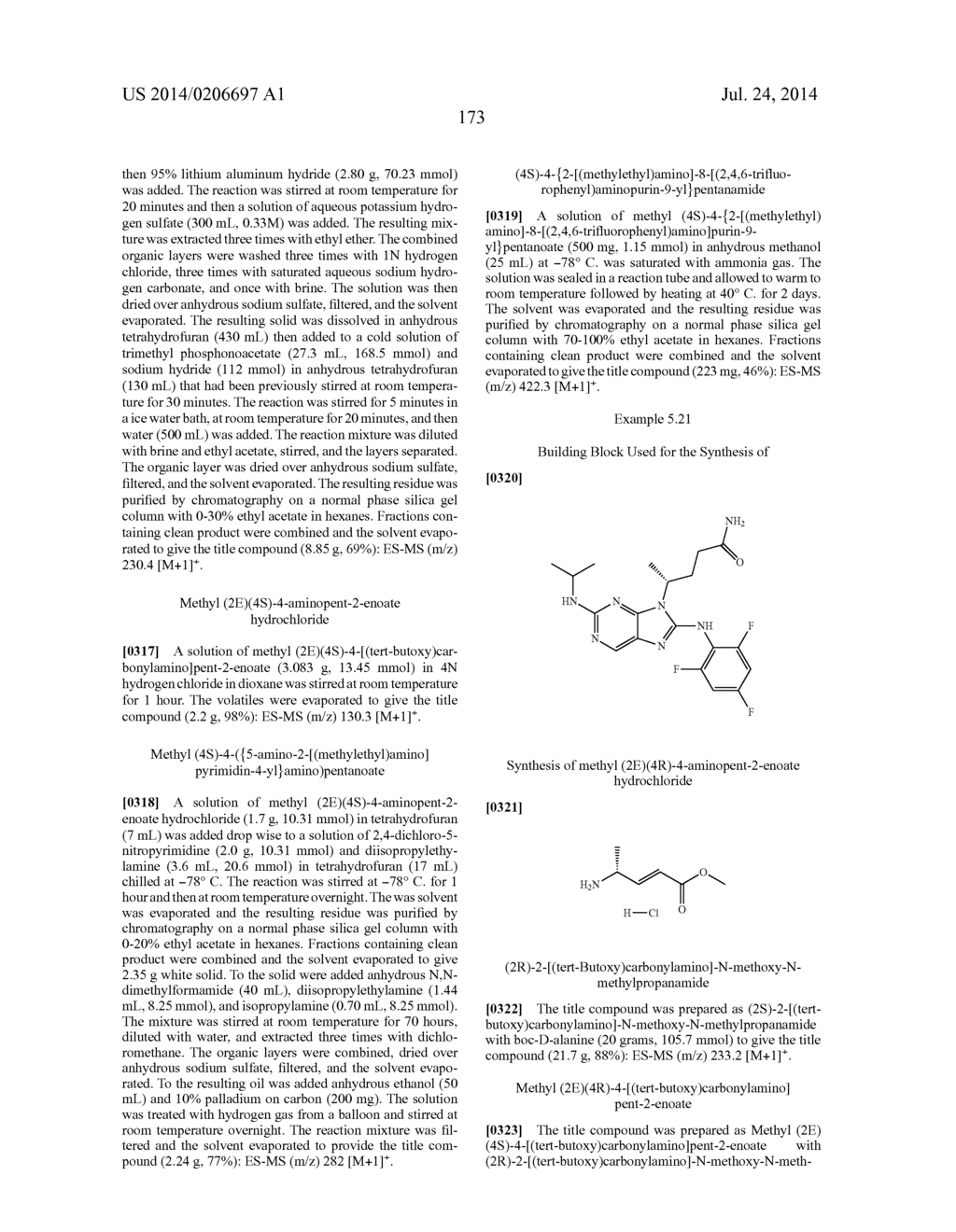 HALOARYL SUBSTITUTED AMINOPURINES, COMPOSITIONS THEREOF,AND METHODS OF     TREATMENT THEREWITH - diagram, schematic, and image 174