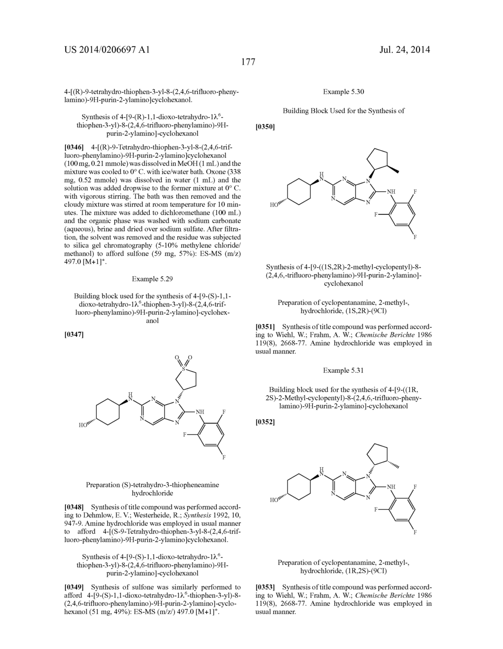 HALOARYL SUBSTITUTED AMINOPURINES, COMPOSITIONS THEREOF,AND METHODS OF     TREATMENT THEREWITH - diagram, schematic, and image 178