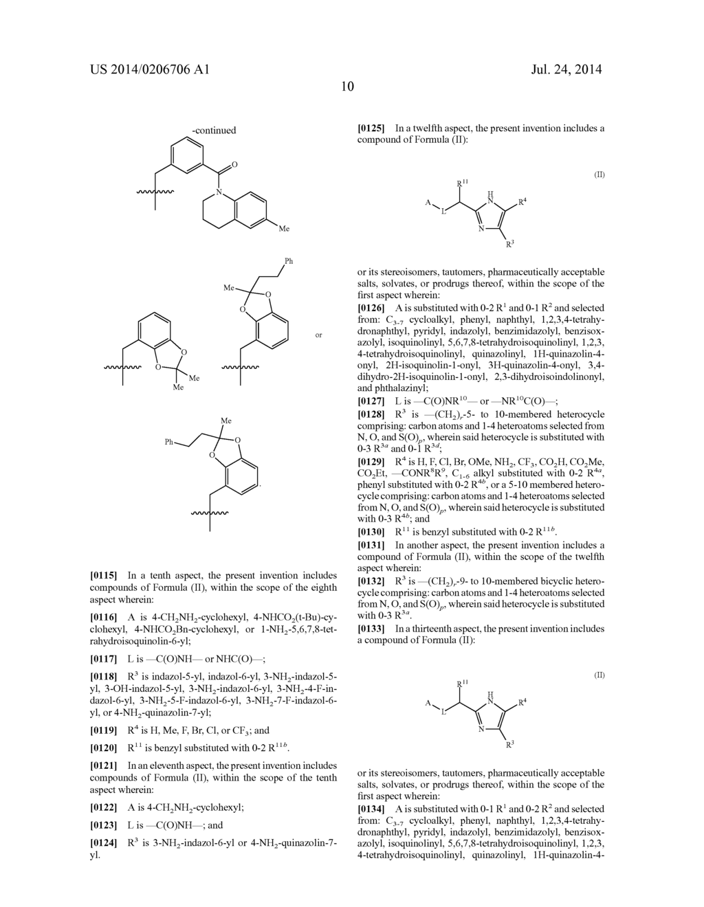 FIVE-MEMBERED HETEROCYCLES USEFUL AS SERINE PROTEASE INHIBITORS - diagram, schematic, and image 11