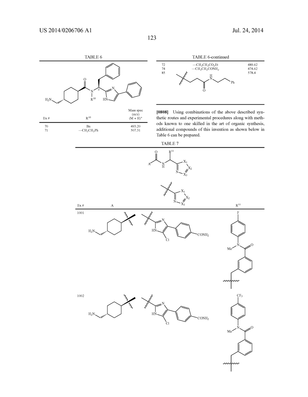 FIVE-MEMBERED HETEROCYCLES USEFUL AS SERINE PROTEASE INHIBITORS - diagram, schematic, and image 124