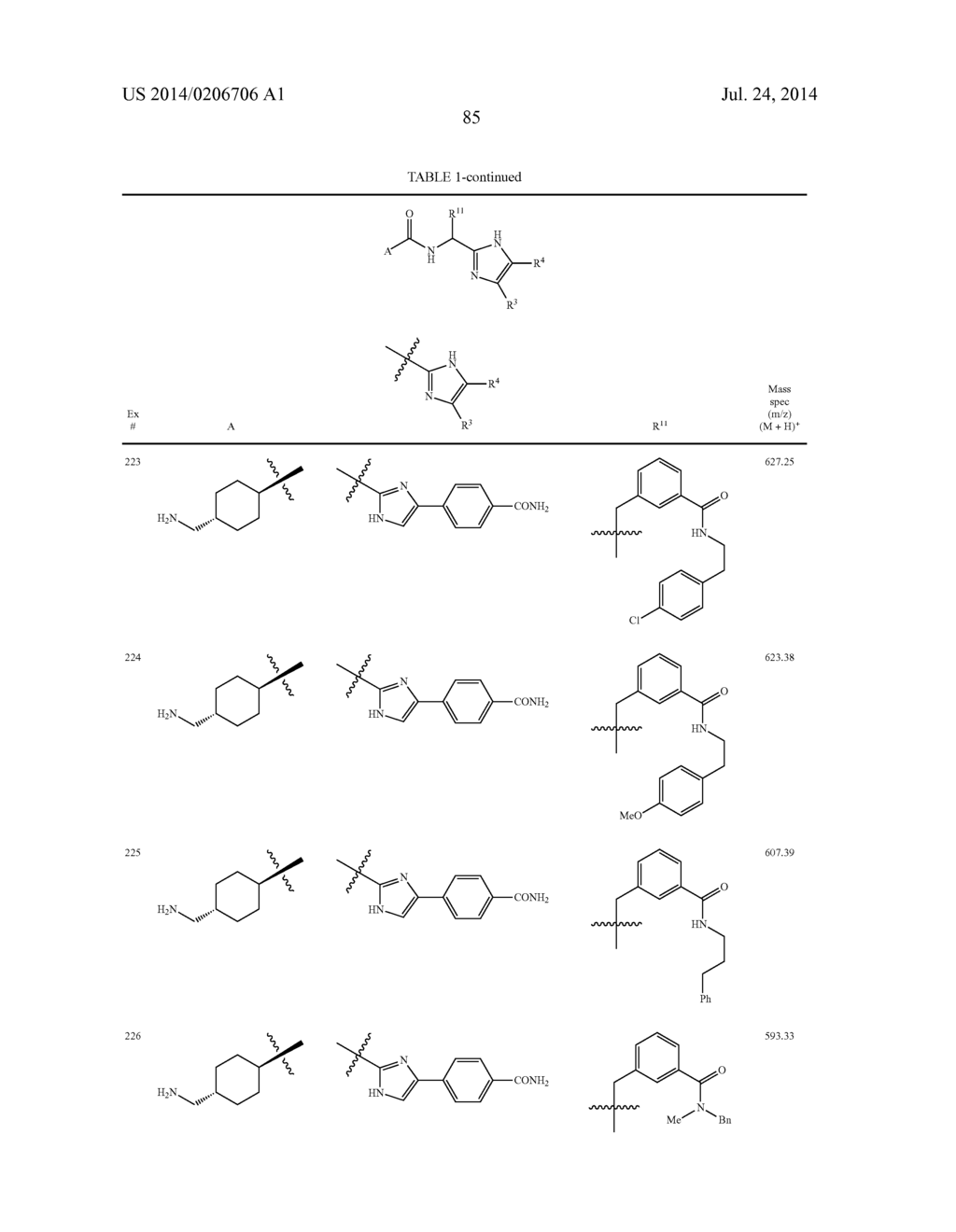 FIVE-MEMBERED HETEROCYCLES USEFUL AS SERINE PROTEASE INHIBITORS - diagram, schematic, and image 86