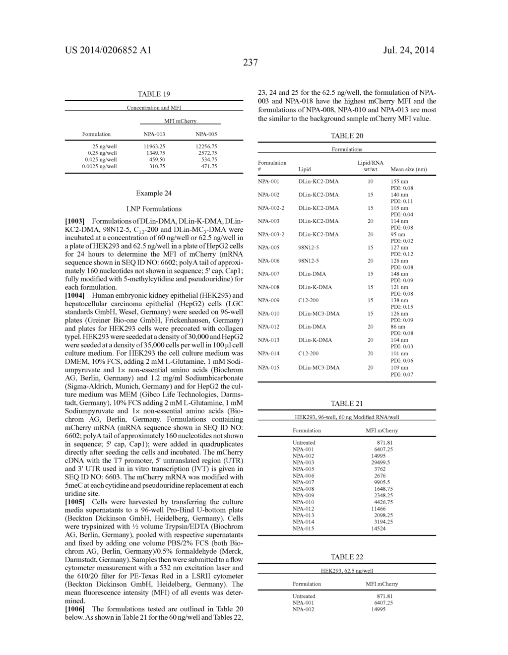 SIGNAL-SENSOR POLYNUCLEOTIDES - diagram, schematic, and image 245