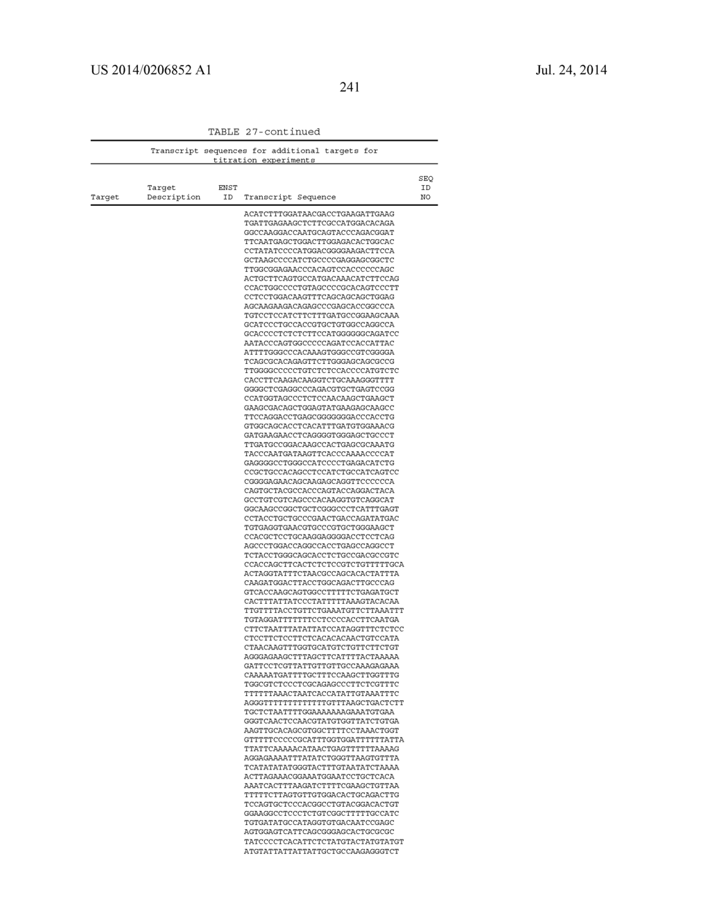 SIGNAL-SENSOR POLYNUCLEOTIDES - diagram, schematic, and image 249