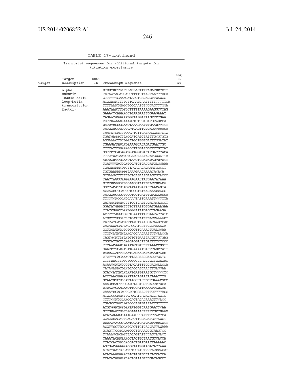 SIGNAL-SENSOR POLYNUCLEOTIDES - diagram, schematic, and image 254