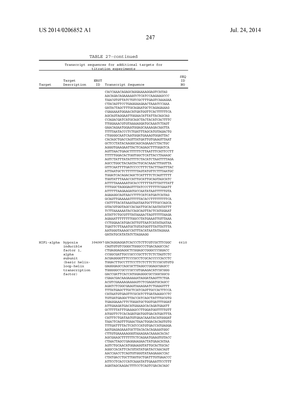 SIGNAL-SENSOR POLYNUCLEOTIDES - diagram, schematic, and image 255