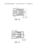 ADJUSTABLE TIP FOR A LANCET DEVICE AND METHOD diagram and image