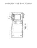 ADJUSTABLE TIP FOR A LANCET DEVICE AND METHOD diagram and image