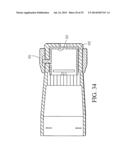 ADJUSTABLE TIP FOR A LANCET DEVICE AND METHOD diagram and image