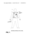 WEARABLE CARDIAC DEFIBRILLATOR SYSTEM CONTROLLING CONDUCTIVE FLUID     DEPLOYMENT diagram and image