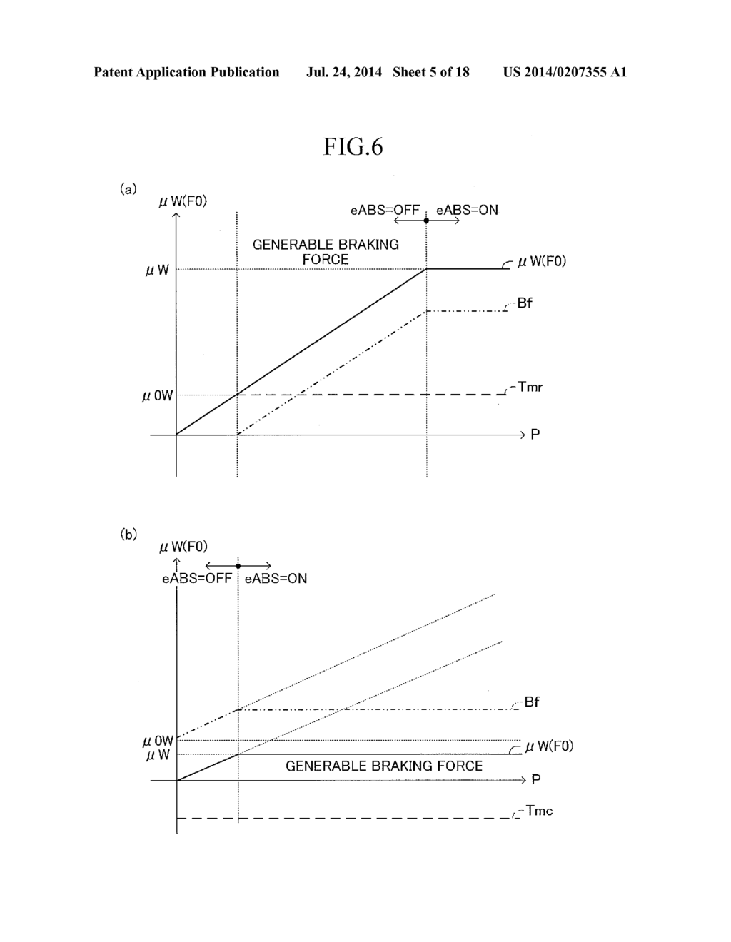 BRAKING FORCE CONTROL APPARATUS FOR VEHICLE - diagram, schematic, and image 06