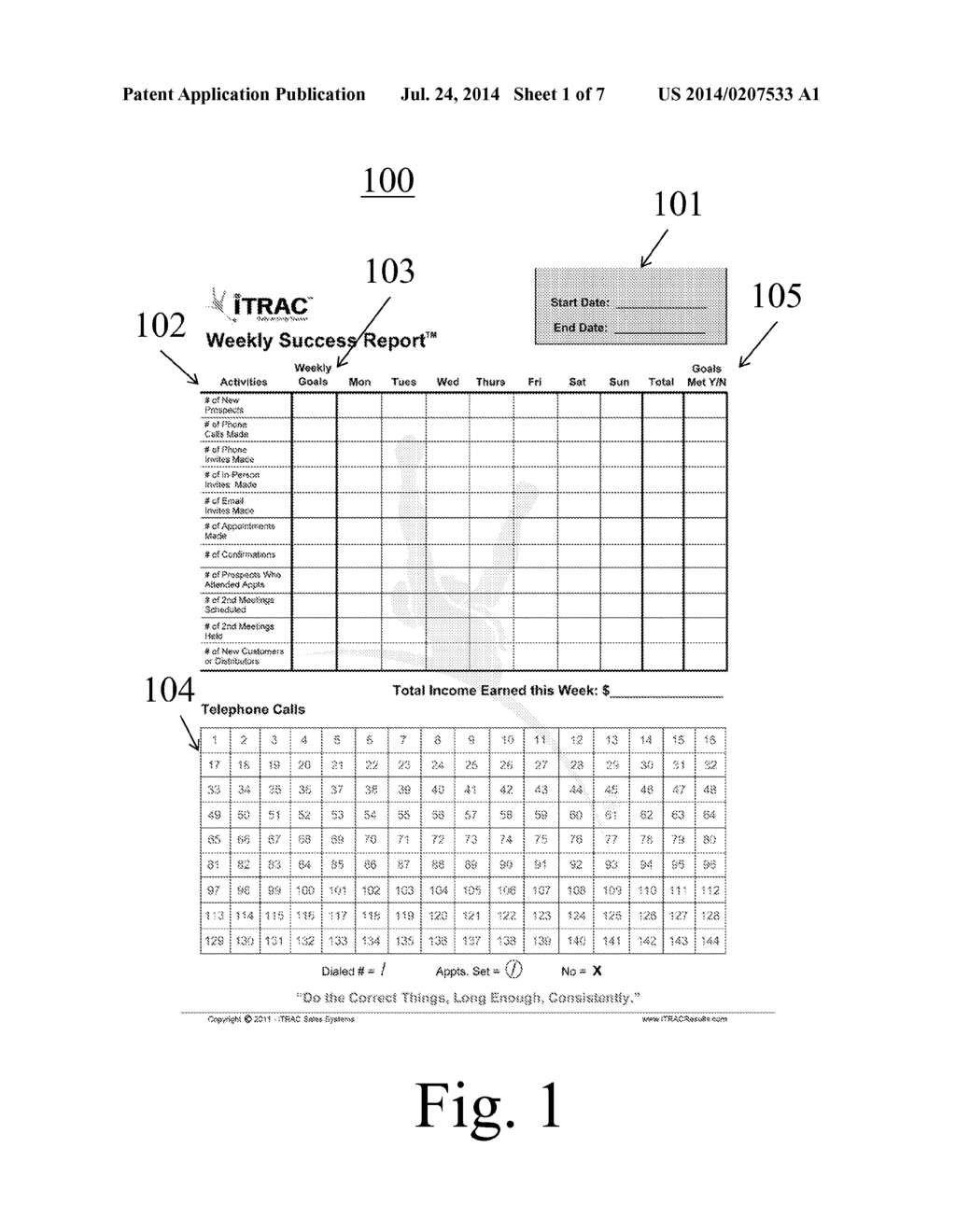 METHOD FOR RECORDING AND TRACKING THE PROGRESS OF SALES ACTIVITIES - diagram, schematic, and image 02