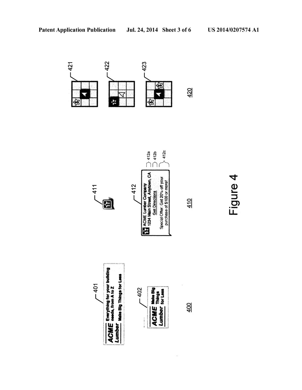 MAP-BASED ADVERTISING SYSTEM - diagram, schematic, and image 04